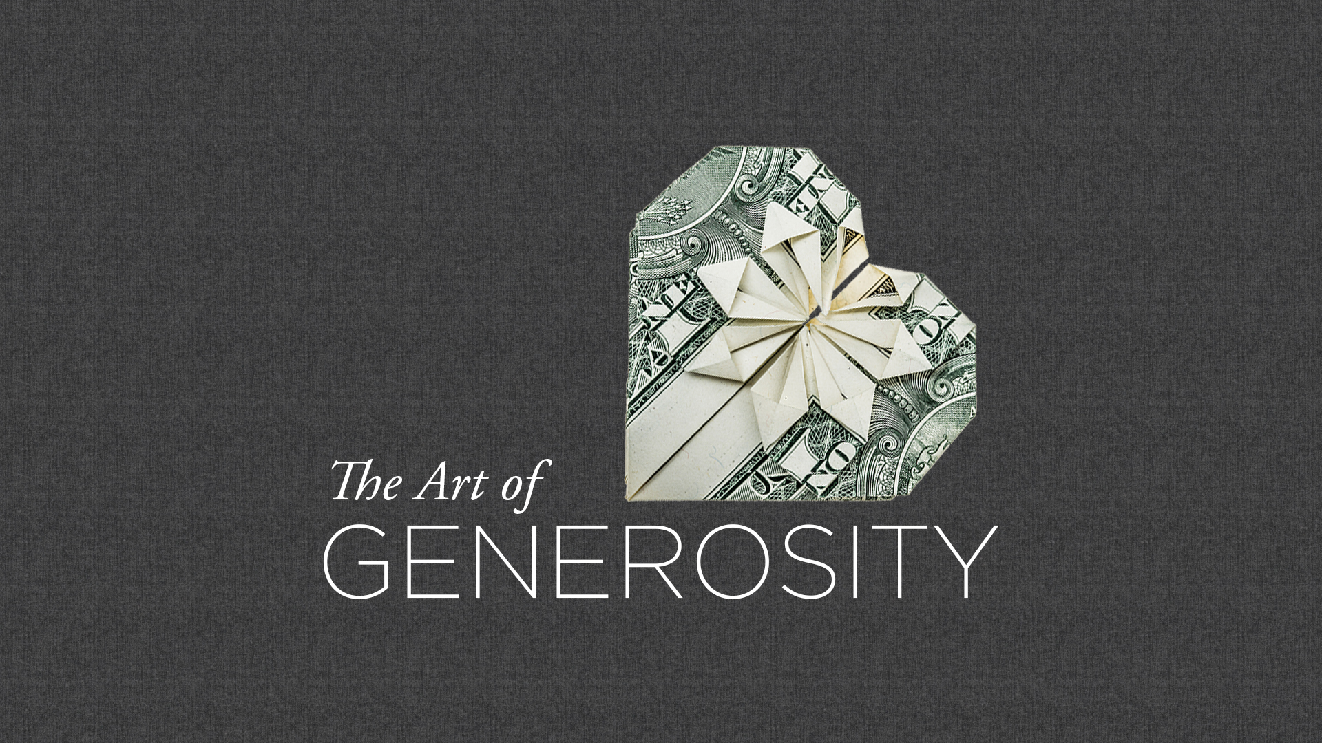 Art of Generosity